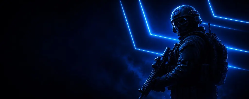 Warzone Cheats banner — tactical soldier in combat gear